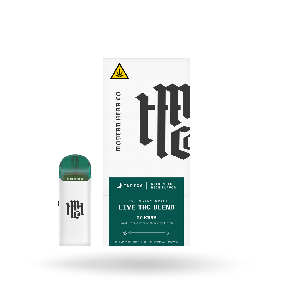 Live THC Pod Starter Kit OG Kush