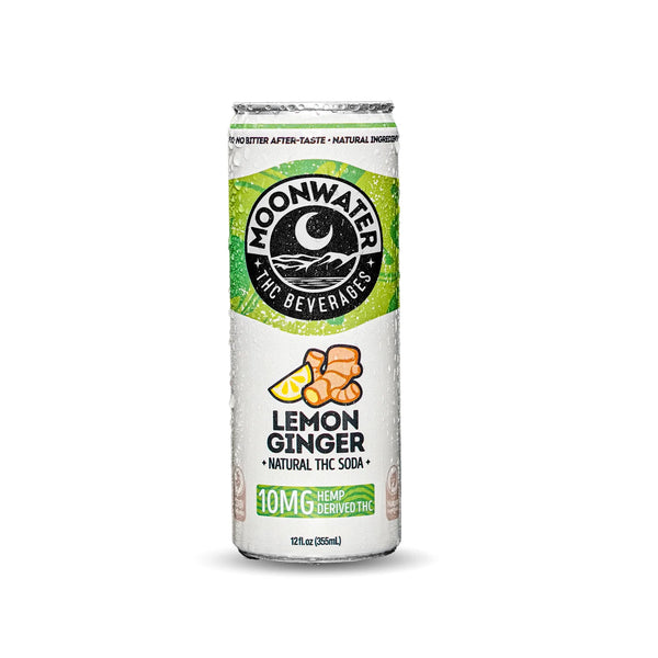 Moonwater THC Drinks- Lemon Ginger
