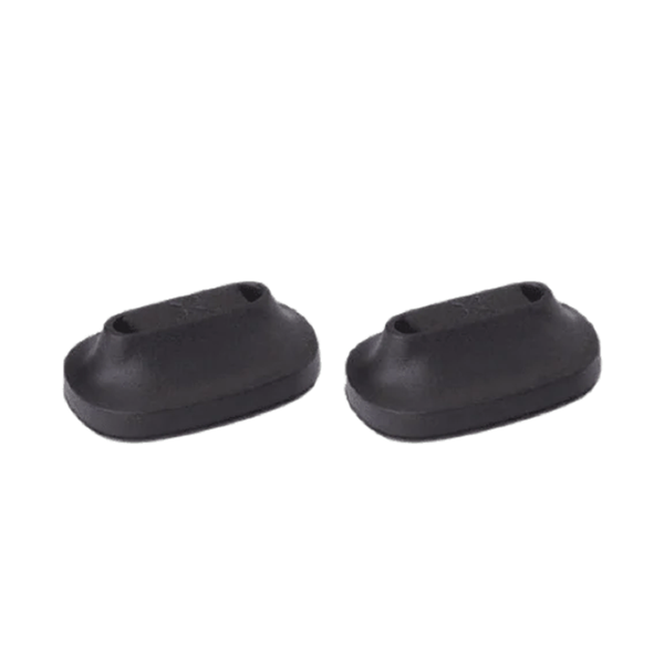 Pax brand Pax Raise Mouthpiece 2-pack, accessory for vaporizer, showing two clear mouthpieces with textured tips for enhanced grip