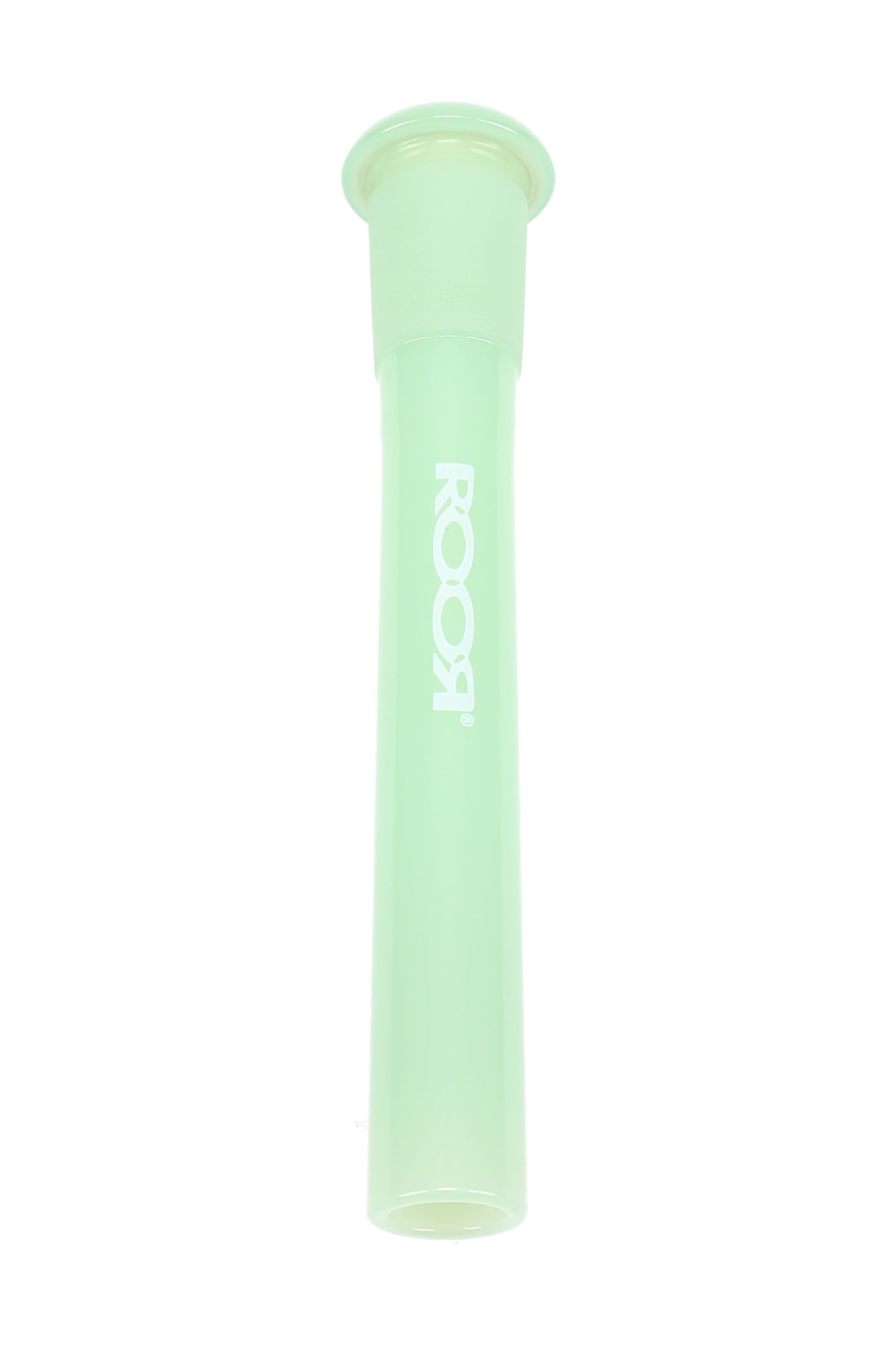 RooR colored GO G downstem, 18.8mm to 14.5mm, for glass bowls and pipes, featuring vibrant color options and durable design.