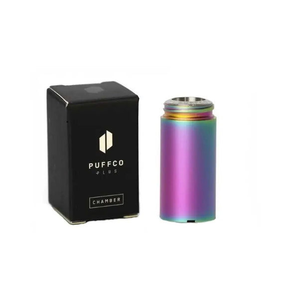 East Atlanta S&V Puffco Plus chamber for vaporizer, showing the ceramic heating element and mouthpiece assembly.