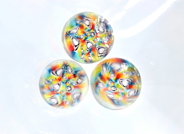 SkyHizzy Glass Universal Love Millie Marble by East Atlanta S&V, featuring colorful marble design and intricate glass craftsmanship.